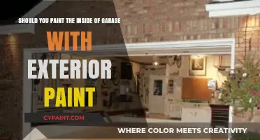 Revamping Your Garage: The Pros and Cons of Using Exterior Paint Inside