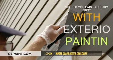 Exterior Painting: Trim First?