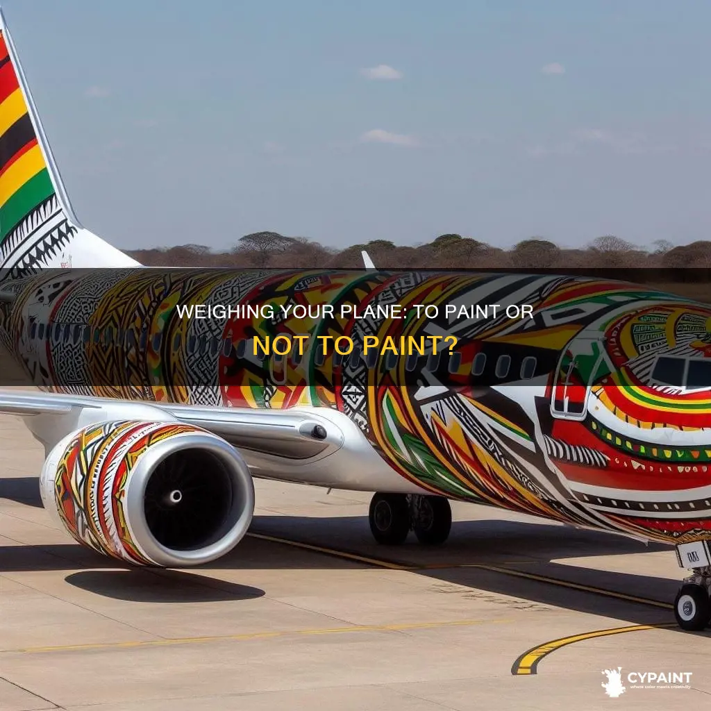 should you paint your airplane beofre weighing it experimental