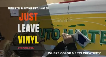Vinyl Dilemma: To Paint or Not to Paint Your Signs?