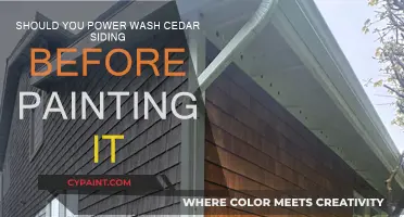 Power Washing Cedar Siding: To Paint Prep or Not?