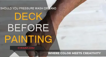 How to Prep Your Deck for Painting: Sanding vs Pressure Washing