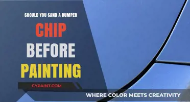 Should You Sand Bumper Chips Before Painting? Expert Tips Revealed