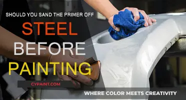 Primer on Steel: Sand or Not?