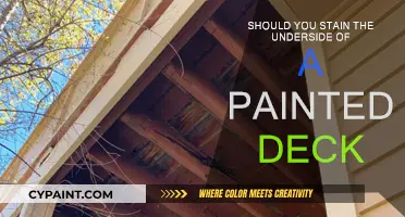 Staining the Underside of a Painted Deck: Is It Necessary?