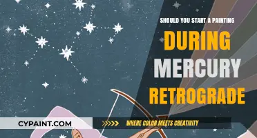Painting in Chaos: Mercury Retrograde's Impact on Creative Projects