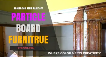 Should You Strip Paint Off Particle Board Furniture? Pros and Cons