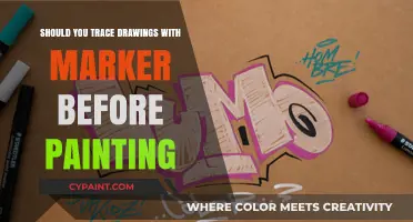 Tracing with Markers: Essential Prep Step or Unnecessary for Painting?