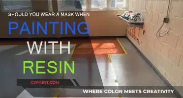 Resin Painting: Mask Up or Not?