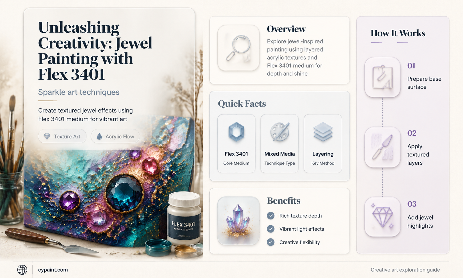 can you jewel paint with a flex 3401