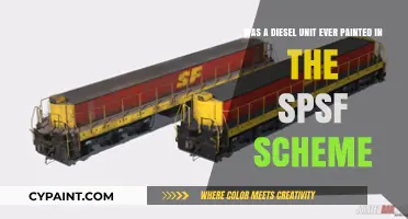 Exploring the History: Was a Diesel Unit Ever Painted in the SPSF Scheme?