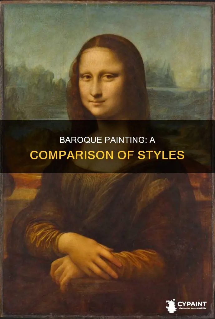 was baroque painting more idealized than italian baroque painting