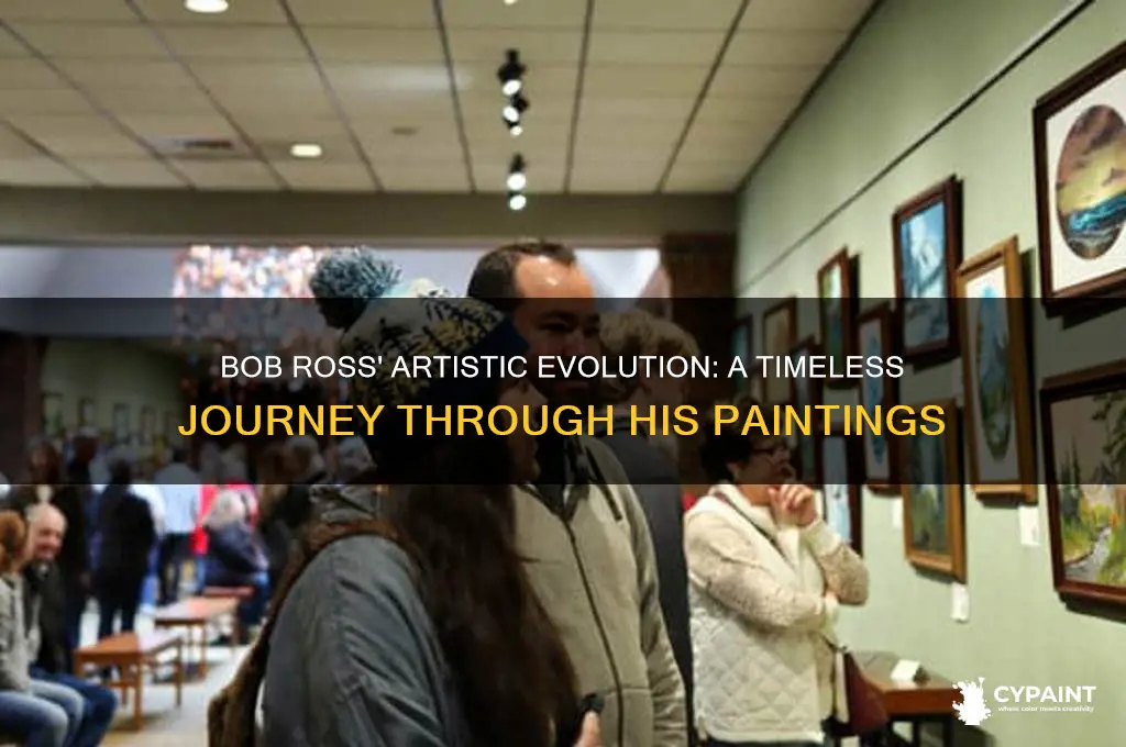 was bob ross painting a journey over time