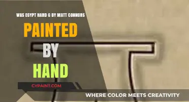 Unveiling the Mystery: Was Egypt Hard G by Matt Connors Hand-Painted?