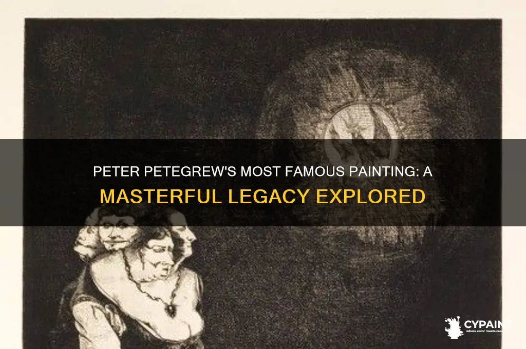 was is peter petegrews most famous painting painter