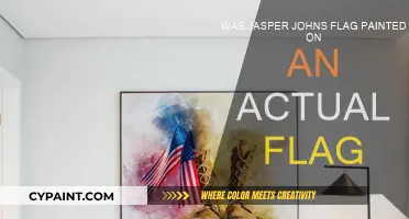Jasper Johns: Painting an Actual Flag?