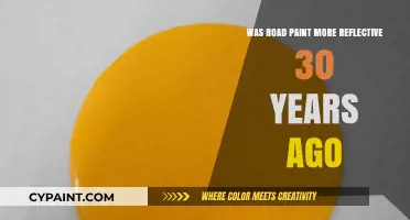 Was Road Paint More Reflective 30 Years Ago? A Historical Analysis