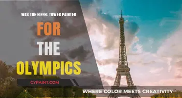Eiffel Tower's Olympic Makeover: Painted for the 2024 Games?