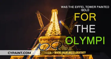 The Eiffel Tower's Golden Makeover for the Olympics