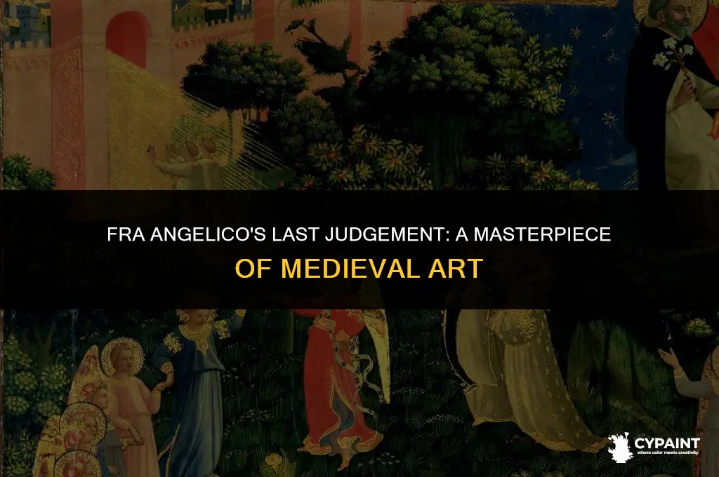 was the last judgement fra angelico a middle ages painting