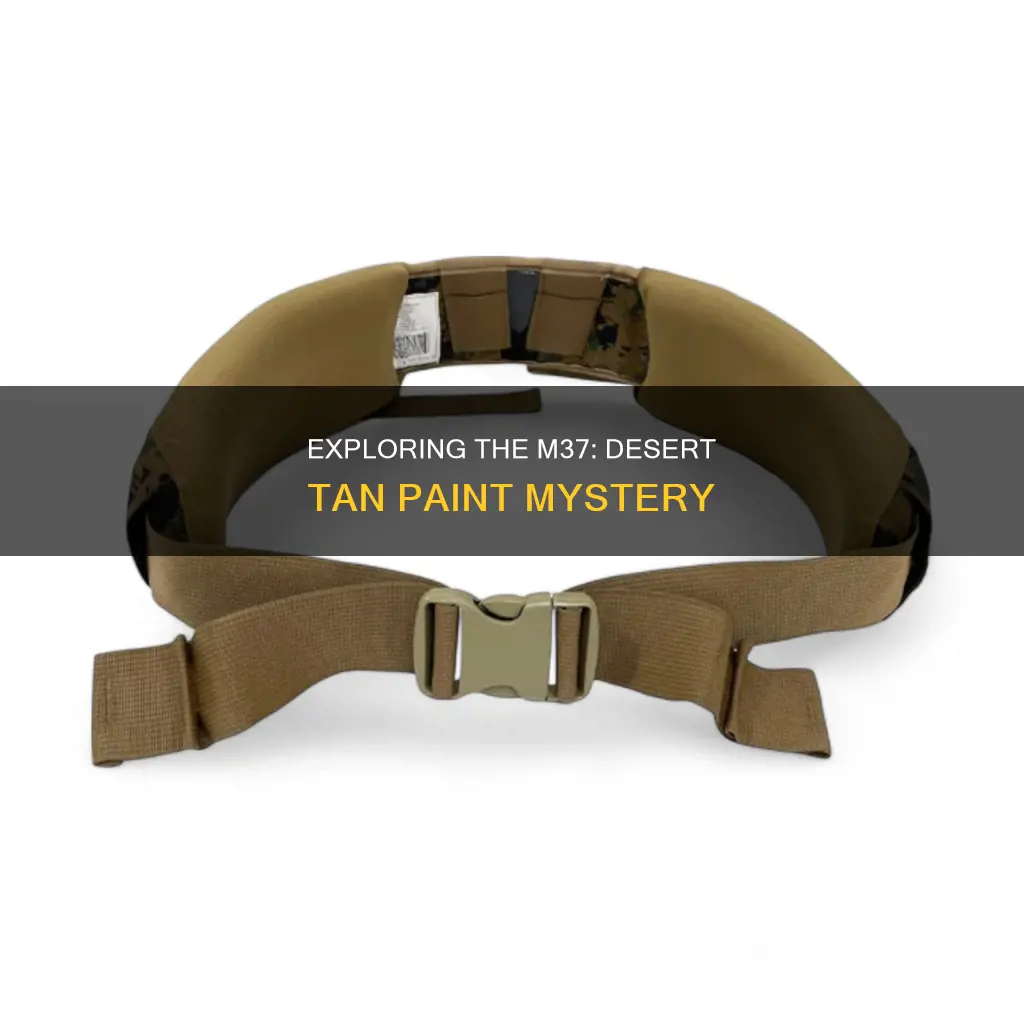 was the m37 ever painted tan desert khaki kakhi