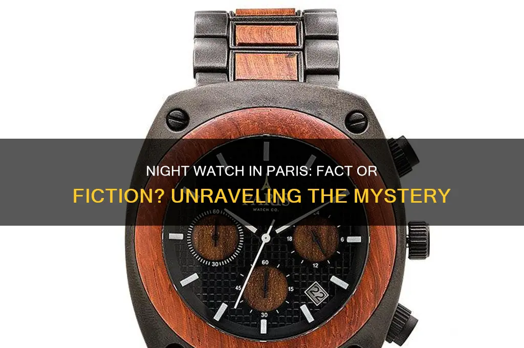 was the painting night watch ever in paris
