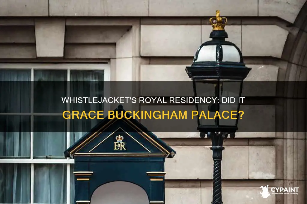 was the whisteljacket painting ever in buckingham palace