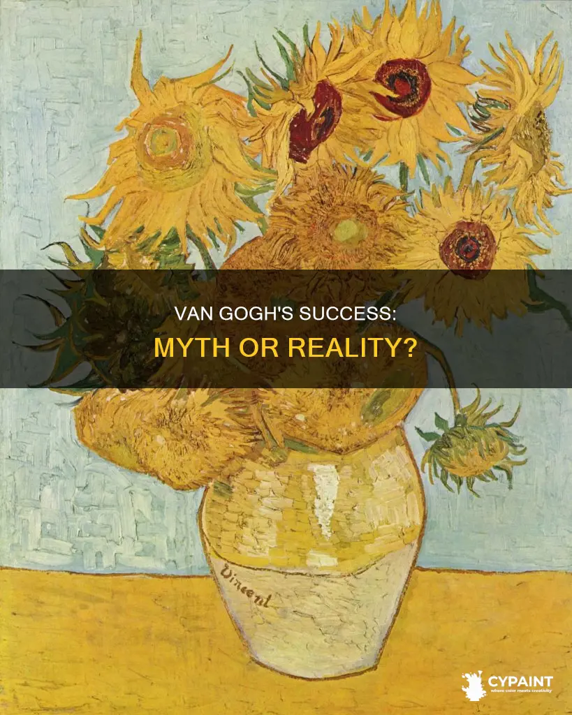 was van gogh a successful painter in his lifetime