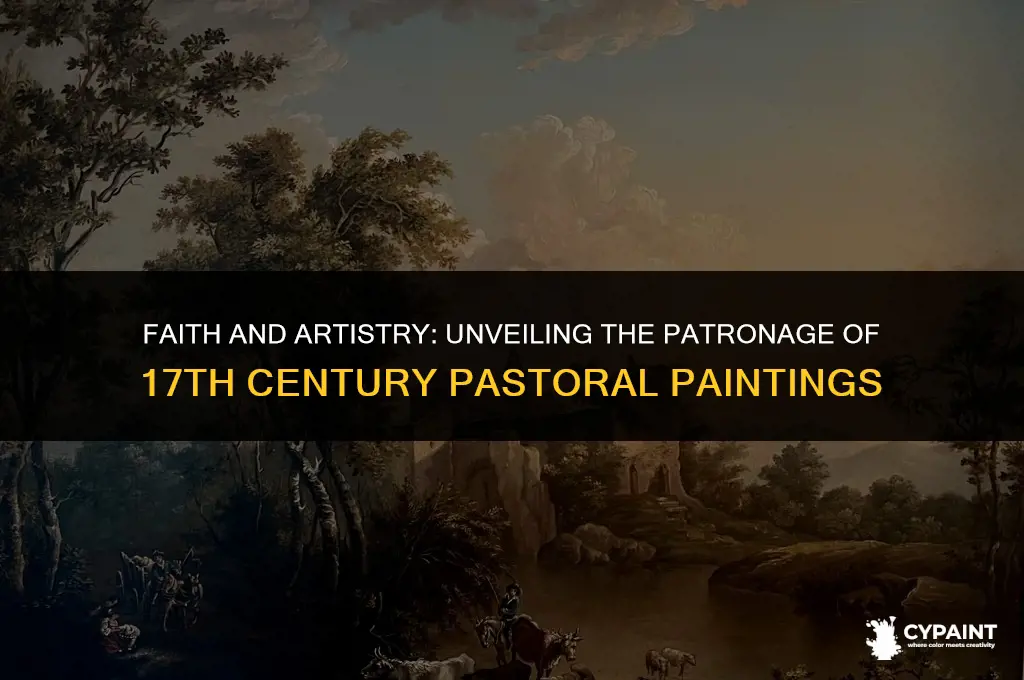 were 17th century pastoral paintings for catholic or protestant patrons