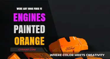 1966 Ford FE Engines: Were Any Painted Orange?