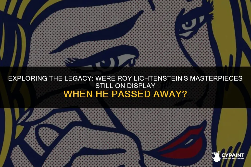 were roy lichtenstein