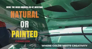 Unveiling the Truth: Were 1967 Mustang Hood Hinges Natural or Painted?