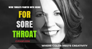 Iodine Throat Painting: A Historical Remedy for Sore Throats Explored
