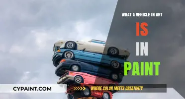 Exploring the Symbolic Role of Vehicles in Artistic Paint Expressions