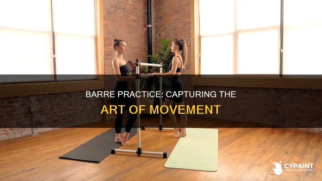what about the painting dancers practicing at the barre