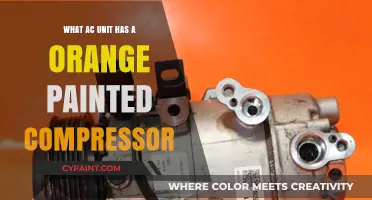 Orange Compressor AC Units: Identifying Models with Unique Paint