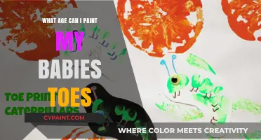 Safe Age for Painting Your Baby's Toes: A Parent's Guide
