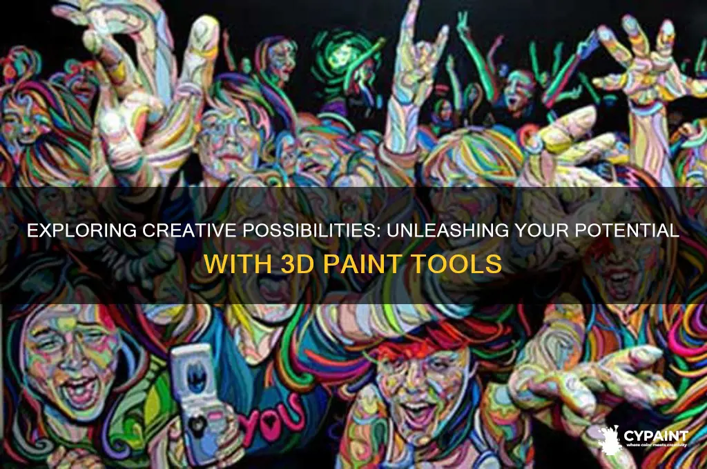 what all can you do on 3d paint