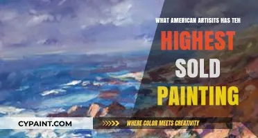 Top-Selling American Artists: Who Holds the Record for Highest-Priced Painting?