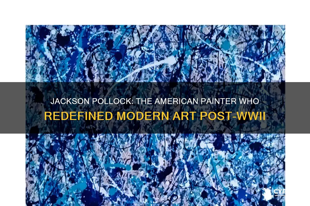 what american painter defined modern art after ww
