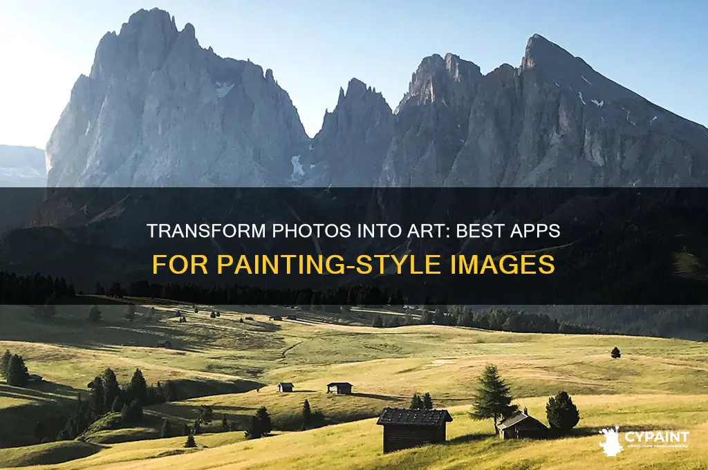 what app turns a photo into a painting