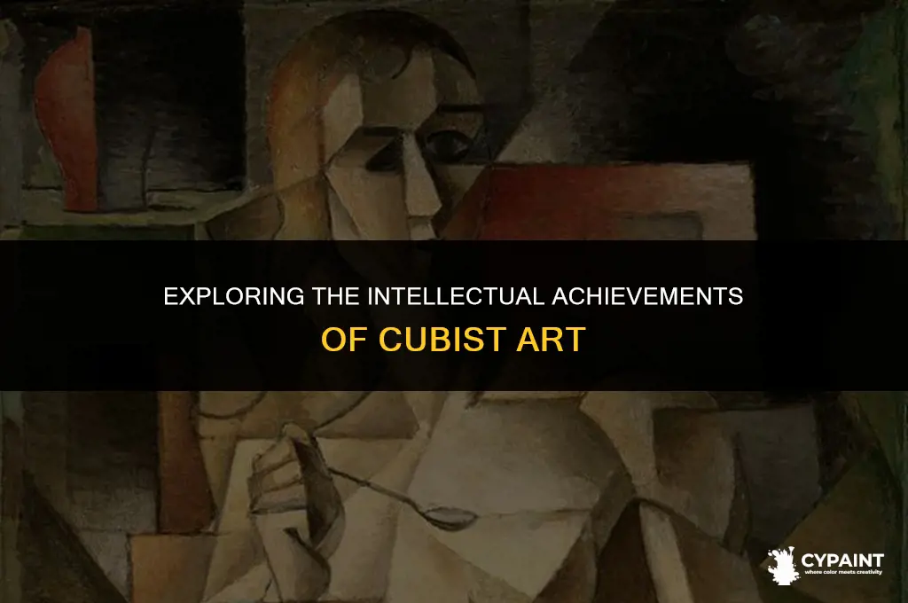 what are achieved by the cubist style of painting brainly