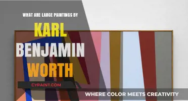 Karl Benjamin's Large Paintings: Value, Market Trends, and Investment Potential