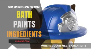 Nickelodeon Paw Patrol Bath Paints Ingredients: Safe and Fun for Kids