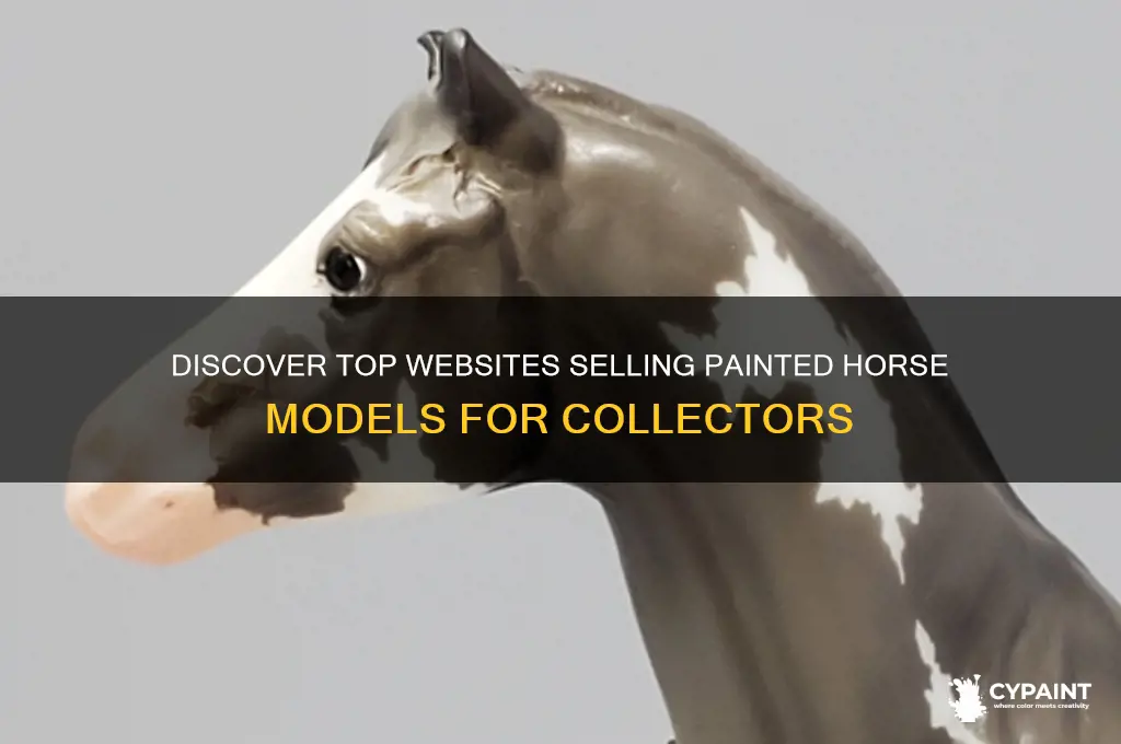 what are painted horse model for sale websites