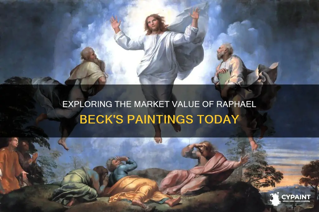 what are painting by raphael beck going for