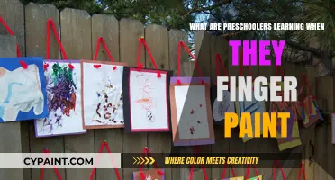 Finger Painting Fun: Unlocking Preschoolers' Creative and Cognitive Skills