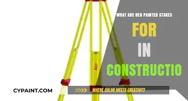 Understanding Red Painted Stakes: Essential Markers in Construction Sites