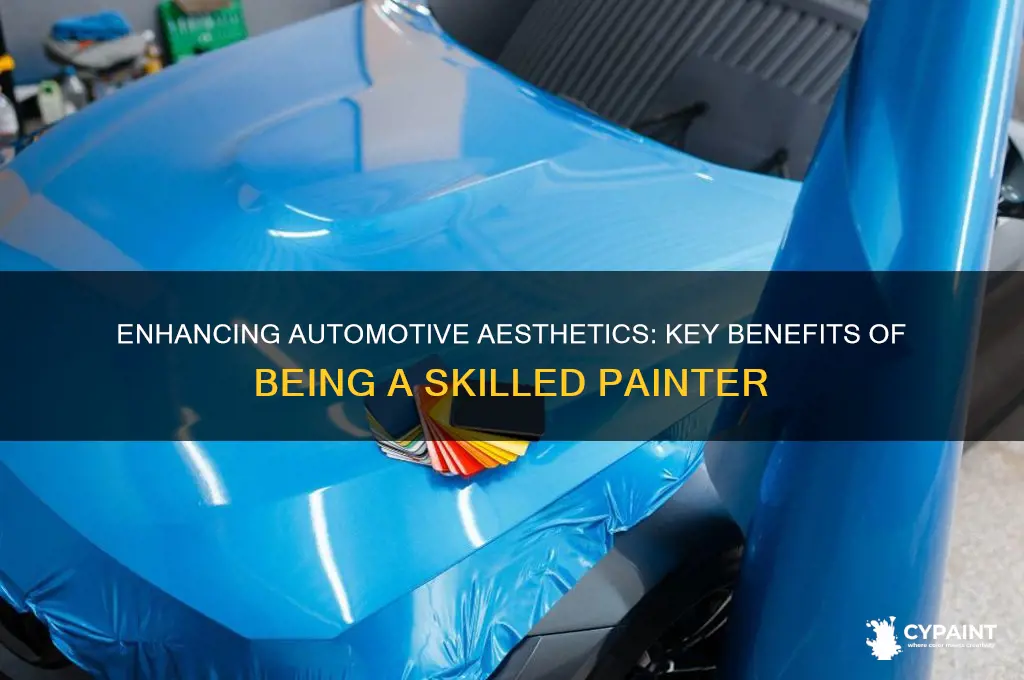what are some benefits for an automotive painter