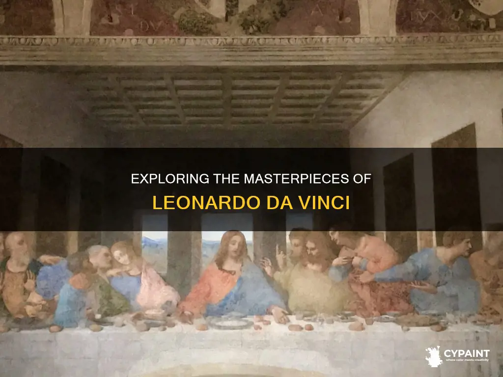 what are some famous paintings by leonardo da vinci